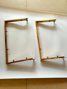 <strong>Custom</strong> Design Wall Shelf System Clothing Store <strong>Fixtures</strong> Gold Clothing <strong>Display</strong> Hanger Bar - Product Image 2