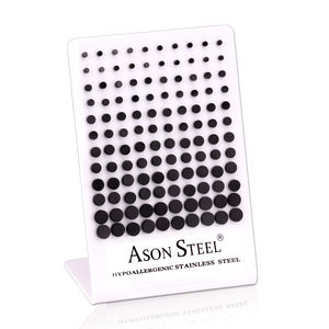 Pendientes de acero Ason, dorados, de acero inoxidable, con formas geométricas, para mujer, joyería de moda. - Product Image 5