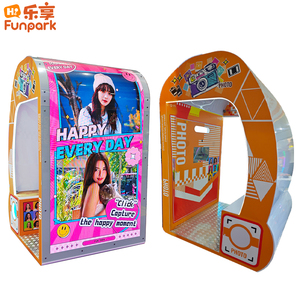 Machine Photobooth Portable Funpark : Kiosque Selfie Intelligent avec Caméra HD et Imprimante pour Événements, Fêtes, Mariages, Centres Commerciaux - Product Image 3