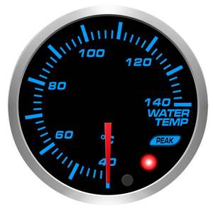 52mm BF 100-300 एफ 10 रंग रेसिंग कार पानी का तापमान गेज - Product Image 1