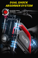 Vélo électrique tout-terrain Duotts N26, stock UE, Royaume-Uni, États-Unis, 48V 20AH, double moteur, pneus larges de 26 pouces, vélos électriques pour adultes