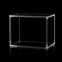 Boîte de présentation en acrylique pour Riftbound Booster Box TCG, protection UV, protègeur transparent, rangement, vente en gros, taille standard