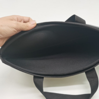 Logo personnalisé 13 14 15.6 pouces étui de transport en néoprène pour ordinateur portable fermeture éclair souple Simple protection ordinateur portable fourre-tout sac poignée