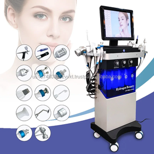 Appareil de soin du visage à jet d'oxygène 14-en-1, hydrodermabrasion, microdermabrasion, équipement de nettoyage en profondeur - Product Image 1