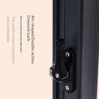 Fenêtre de toit en aluminium double vitrage pour maisons, film aluminium et portes de toit, sécurité domestique, Australie, verre
