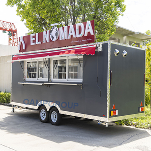 Remorque de camion-restaurant polyvalente pour frites, falafel et autres plats - Product Image 3