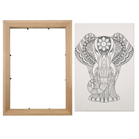 Bonne qualité cadre de planche toile tendue ensemble artiste peinture dessin toile fournitures