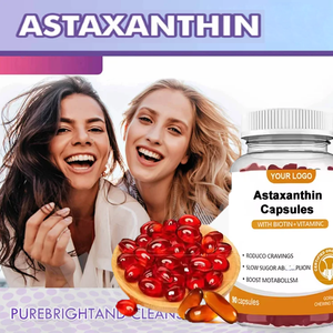 Supplementen Astaxanthine Softgels Capsule <span class=keywords><strong>12Mg</strong></span> Huidverzorging Whitening Krill Olie Vitamine C Omega 3 Solfgel Astaxanthine Zachte <span class=keywords><strong>Capsules</strong></span> - Product Image 2