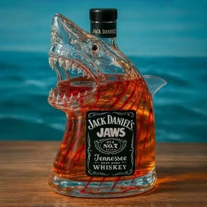 Nouveau requin carafe à <span class=keywords><strong>whisky</strong></span> animal transfrontalier bouteille de <span class=keywords><strong>whisky</strong></span> animal verre vin - Product Image 2