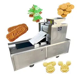 Rotative Rotary Rusk Millet Bakery Cookie Biscuit Depositor Make Mould Form Machine To Make Dog Biscuit