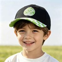 Casquette de baseball en sergé brodée personnalisée pour enfants, chapeaux de fête pour équipes sportives en plein air, OEM pour l'école