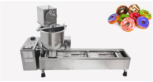 เครื่องทำโดนัทอัตโนมัติเต็มรูปแบบ พร้อมระบบควบคุมอุณหภูมิและผลิตภาพสูง สำหรับใช้ในร้านเบเกอรี่ - Product Image 3