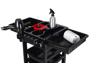 Modern Plastic Beauty Salon Furniture Mobile Hair Salon Cabinet <strong>Trolley</strong> for Apartment Use - Product Image 5