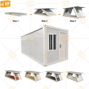 Casa Container Prefabbricata Pieghevole 20ft 40ft, Casa Mobile di Lusso, Residenza Portatile, Studio da Giardino, Appartamento <span class=keywords><strong>Vacanze</strong></span>, Garage - Product Image 4