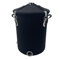Couvercle de réservoir de fermentation en néoprène de personnalisation d'usine 70L/équipements de brassage de bière/jaqueur de réservoir de Fermentation de brasserie à la maison