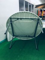 Chine restaurant commercial portable extérieur en plastique PE-HD 60 "table pliante de jardin de banquet rond pour événements