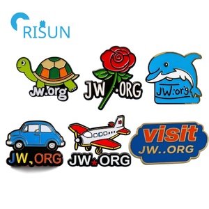 Fabricación personalizada <span class=keywords><strong>JW</strong></span>.ORG monograma esmalte pines broches fonógrafo personalizado visita Jworg flor Rosa <span class=keywords><strong>JW</strong></span> Metal solapa Pin insignia - Product Image 1