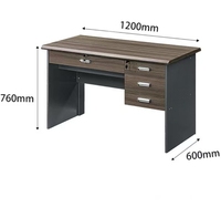 Bureau de direction ergonomique moderne bon marché avec assemblage facile-Ventes directes d'usine pour la maison ou le bureau