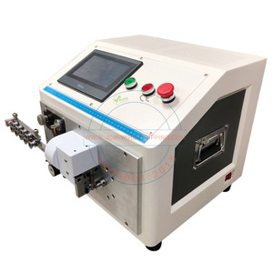 Machine automatique de pliage de petits fils JCW-CS10A, machine de coupe, de dénudage et de pliage de câbles - Product Image 2