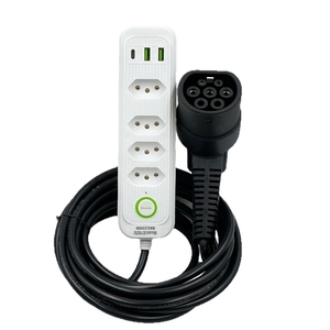 Adaptador V2L Estándar Europeo, Pistola de Carga para Vehículos de Nueva Energía, Accesorio, Tira de Alimentación, Compatible con Modelos BYD, AOT-4450 - Product Image 1