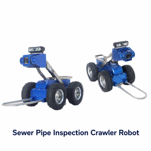 Robot de Inspección de Tuberías Industriales, Sistema de Cámara de Limpieza de Tuberías con CCTV - Product Image 2