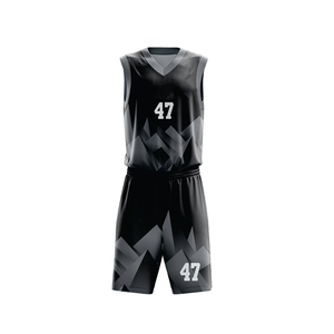 Conjunto de Camiseta de Baloncesto sin Mangas 100% Poliéster, Calidad Premium, Nuevo Estilo, Uniforme de Baloncesto Personalizado para Jugadores de Equipo - Product Image 3