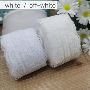 <span class=keywords><strong>2.3</strong></span> cm bordo smerlato bordo in pizzo colori bordo in Organza fiore bordo in pizzo sfuso - Product Image 5