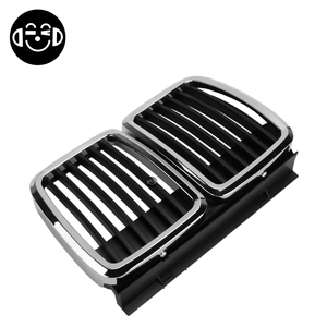 AFTATPT - Rejilla Delantera Cromada de Alta Calidad para <span class=keywords><strong>BMW</strong></span> <span class=keywords><strong>E30</strong></span> <span class=keywords><strong>M3</strong></span> Serie 3 325i 318i, <span class=keywords><strong>Venta</strong></span> Directa de Fábrica, con Buen Efecto - Product Image 2