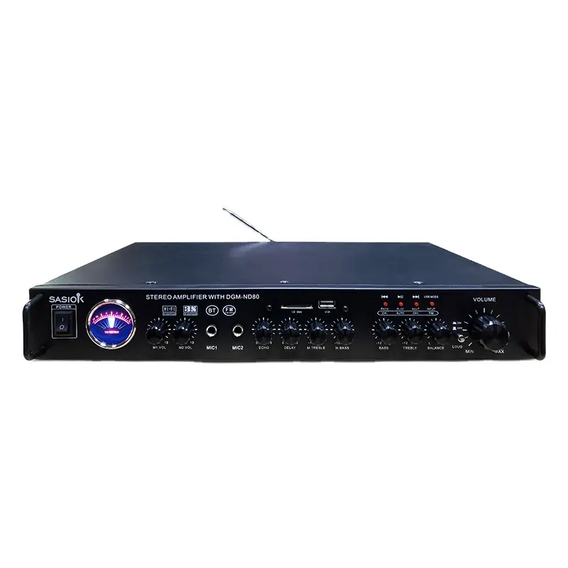 DGM-ND80 New avançado conferência amplificador 5000 watts amplificadores alto-falantes poder mixer e receptor Tecnologia inovadora