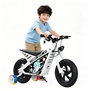 <span class=keywords><strong>Moto</strong></span> électrique pour enfants avec roues d'apprentissage LED, démarrage à clé, autocollants de dessins animés, phare, conduite sécurisée, cadeau, <span class=keywords><strong>moto</strong></span> tout-terrain électrique pour enfants - Product Image 6