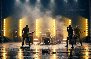 Waterproof IP65 Led Strobe Amber+Warm White+RGB Led Matrix Blinder Lights Professional Stage Lighting Equipment Event for DJ - Product Image 4