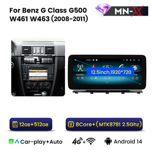 Navifly pantalla táctil inteligente de radio de coche para Benz <span class=keywords><strong>Clase</strong></span> G G500 W461 W463 2008-2011 Mapa de navegación GPS - Product Image 6