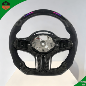 Volante de Fibra de Carbono para <span class=keywords><strong>BMW</strong></span> M4 M4 F82m4 M4f82 F82 M4cs M4 420i 428i 430i 435i 440i <span class=keywords><strong>420d</strong></span> M4gtr M4gts - Product Image 5