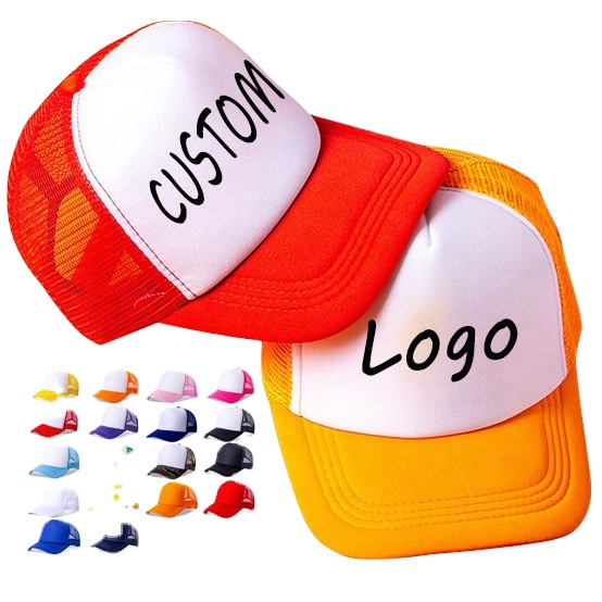 Бейсболка унисекс из пенопласта, однотонная спортивная бейсболка с принтом и вышивкой логотипа на заказ, 5 панелей