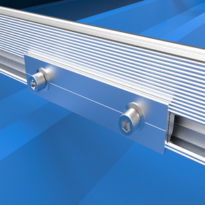 Hot bán Nhôm & thép không gỉ panel năng lượng mặt trời gắn hệ thống sản phẩm mới với đường sắt <span class=keywords><strong>Splice</strong></span> <span class=keywords><strong>Kit</strong></span> - Product Image 5