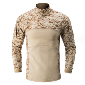 เสื้อฝึกซ้อมแขนยาวลายพราง DFG821 รุ่น CP OD สีเขียว ดำ ลายไม้ หลายสี มีสินค้าพร้อมส่งและรับสั่งทำ - Product Image 2