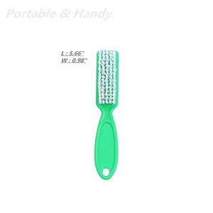 Brosse à ongles en nylon souple à poignée ergonomique pour le nettoyage des ongles des orteils et des mains, manucure et pédicure DIY - Product Image 3