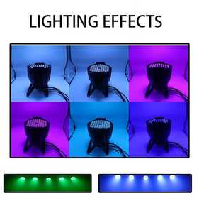 180W mạnh mẽ dẫn RGB mệnh ánh sáng <span class=keywords><strong>DMX512</strong></span> âm thanh điều khiển ip33 đánh giá 8CH mờ 0-100%-60pcs Hợp kim nhôm giai đoạn mệnh đèn nhà máy - Product Image 5