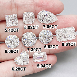 Joyería Messi, Certificado IGI, Corte Excelente, Diamante Sintético Blanco D de 1-5 Quilates, CVD HPHT VVS VS, Corte Pera, Diamante Cultivado en Laboratorio - Product Image 4