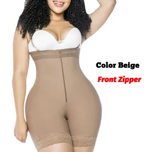 Nahtlose hohe Taille feste Kompression Körper abnehmen Faja Shape wear Frauen Damen Butt Lifter Höschen Tummy Control Shaper