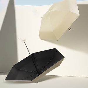 DD3501 Lluvia Anti-uv Capsul Pocket Hike Portable Mini <span class=keywords><strong>6k</strong></span> Paraguas plegable Sunny Custom Travel Outdoor Girl Caja de color Regalo Mujeres - Product Image 4