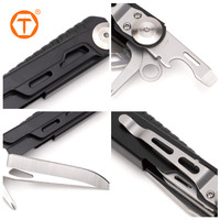 Couteau multifonction multi-outils de poche polyvalent pour camping en plein air de haute qualité