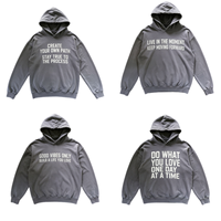 Sweat à capuche personnalisé surdimensionné en molleton français avec logo imprimé DTG, effet délavé vintage, fabriqué en Chine