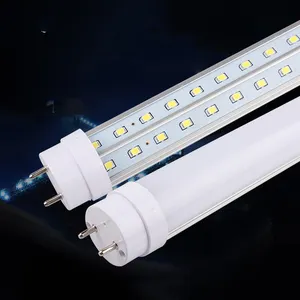 Bullslamp 제조 업체 중국 Led 유리 튜브 1200mm T5 T8 Dc12v 18w 22w Led 라이트 튜브 4ft