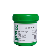 Pâte à souder sans plomb HongSheng 500G Sn96.5Cu0.5Ag3 avec point de fusion de 183°C, certifiée ISO9001 pour la soudure électronique