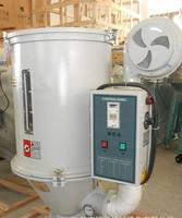 Séchoir industriel à air chaud de 150 kg pour résine plastique, granulés et pastilles, avec chauffage électrique de 9 kW