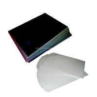 Feuille d'album photo en PVC pour machine à album entièrement automatique, lamination brillante, impression de logo personnalisée