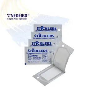 Neofibo MCC-FA1 Sticklers屋外クリーンワイプ防塵コネクタクリーニングワイパー光ファイバークリーナー