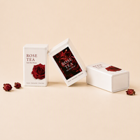 Boîte à thé carrée en fer blanc de qualité alimentaire pour cadeaux de mariage, avec étiquettes photo artistiques imprimées UV, pour thé, bonbons, cadeaux de mariée, anti-fuite