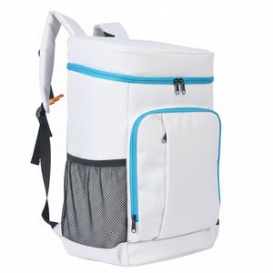 <b>Cooler</b> <b>Backpack</b> Leakproof Thermal Insulation Bag Waterproof Polyester With PEVA OEM Custom - Product Image 3